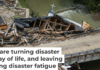 Fast-moving floodwater from a storm damaged bridges and homes and broke apart Million Bible Church in Richmond, Ky., in late June 2026. Jon Cherry/Getty Images